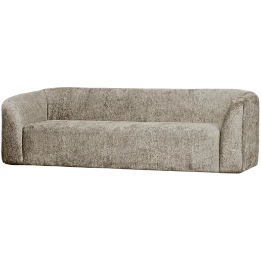 Bank Fiosiro polyester beige 3-zits 240 cm
