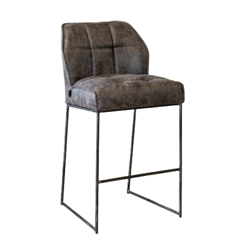 Barkruk Graro microvezel antraciet 82 cm