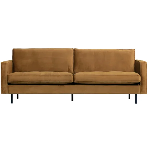 Bank Palvevo polyester geel 5-zits