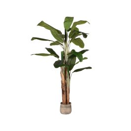 Kunstplant Lorla kunststof groen 110 cm