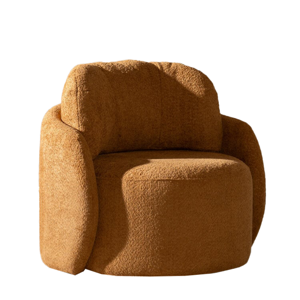 Fauteuil Salto polyester terracotta