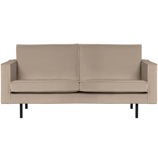 Bank Kallona velours groen 5-zits 190 cm
