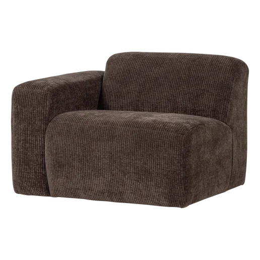Bank Terio 1-zits links 105 × 74 cm hoog