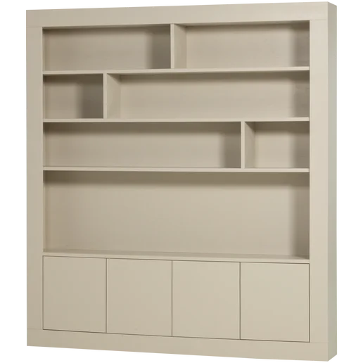 Kast Zelan grijs 210 cm