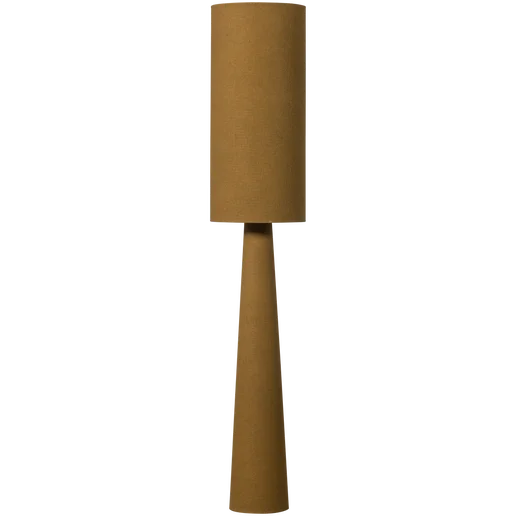 Vloerlamp Aris metaal geel Ø35 cm