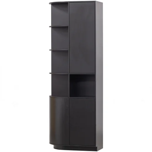 Kast Lorar zwart links 78 cm