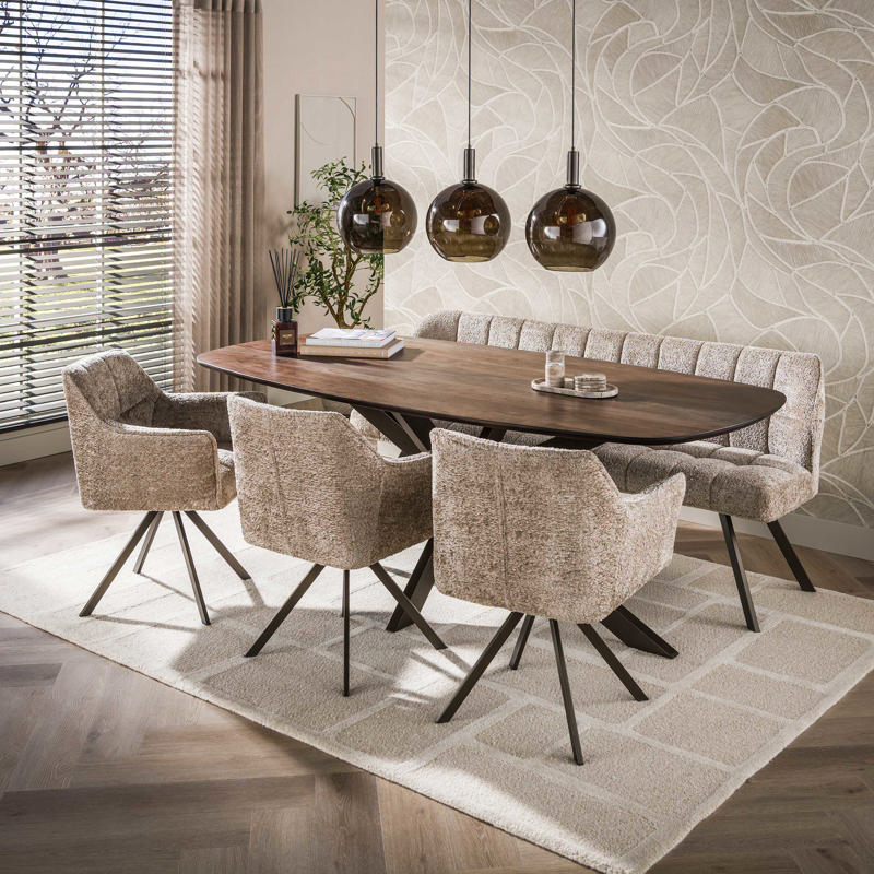 Eettafel Valia 215 cm