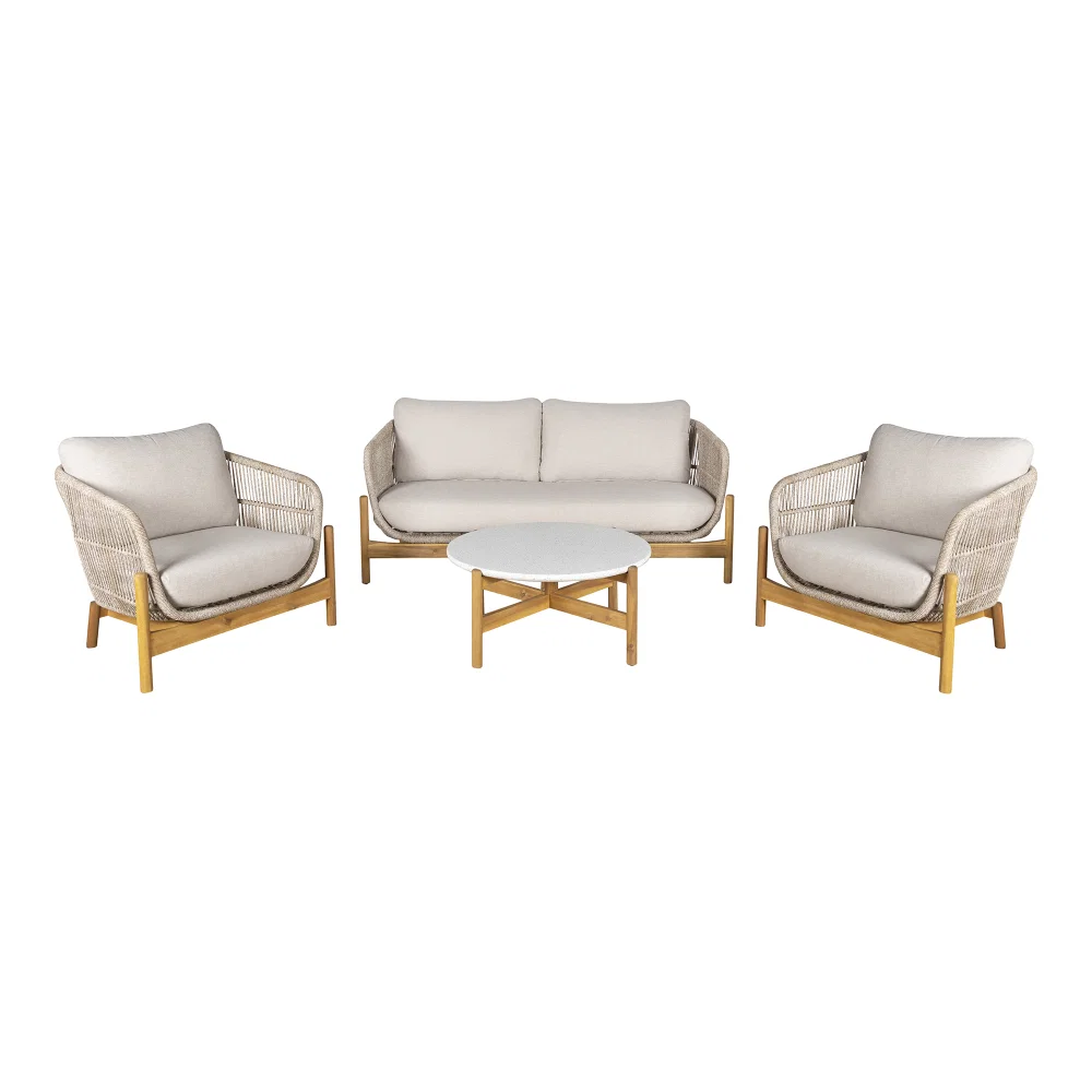 Loungeset Alia acacie bruin