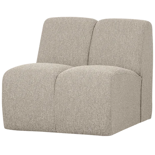 Bank Dalmona naturel 1-zits 84 cm