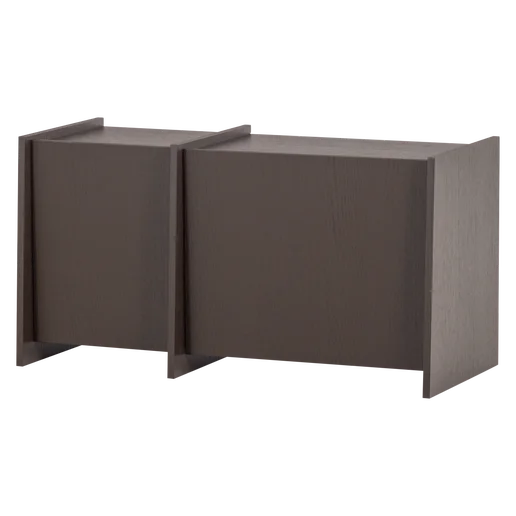 Tv-meubel Ralel bruin 102 cm