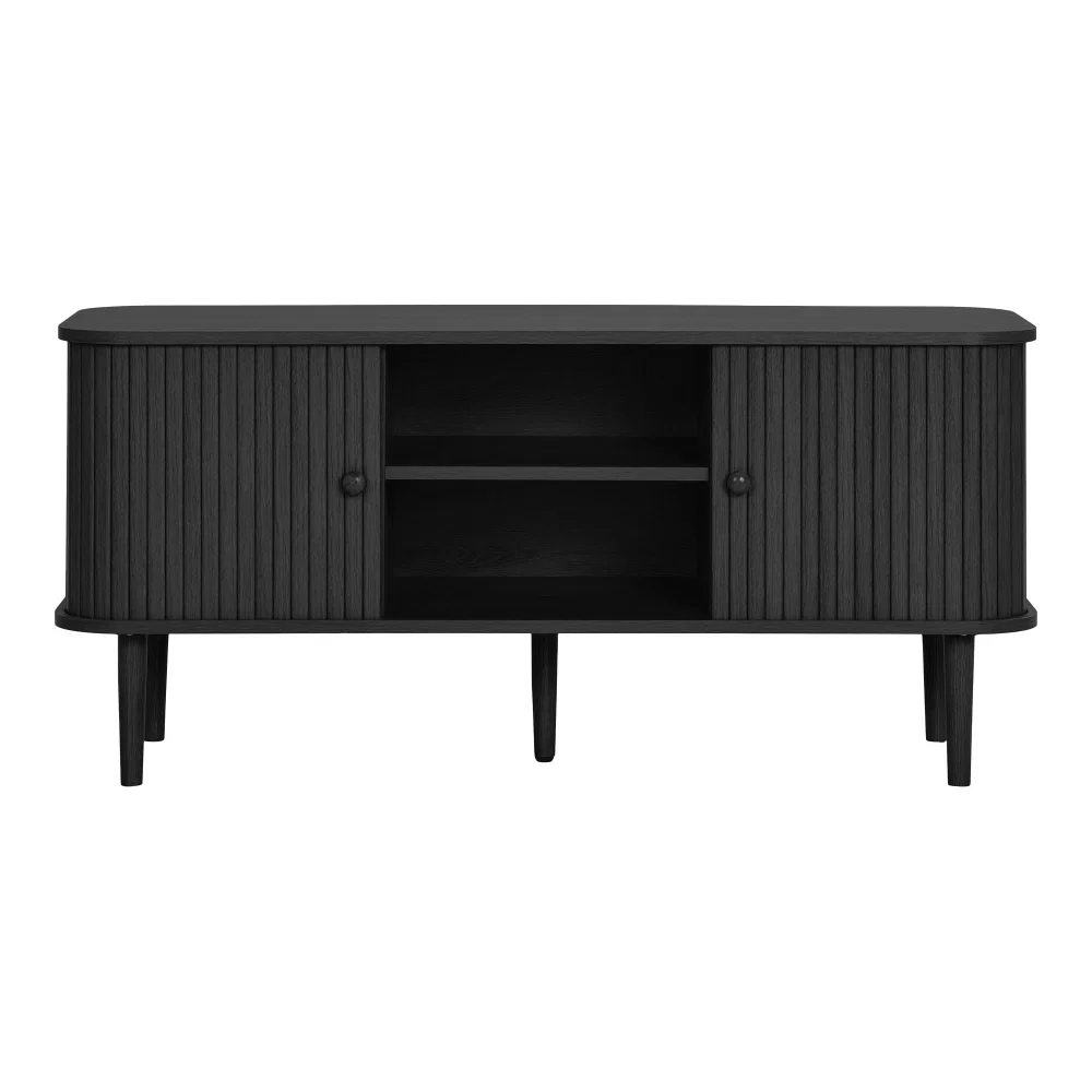Tv-meubel Selel MDF zwart