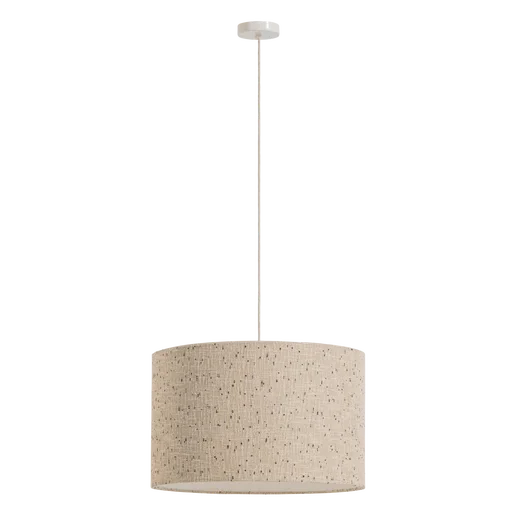 Hanglamp Lormi bouclé naturel