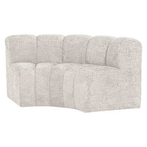 Bank Palmoro geweven chenille beige