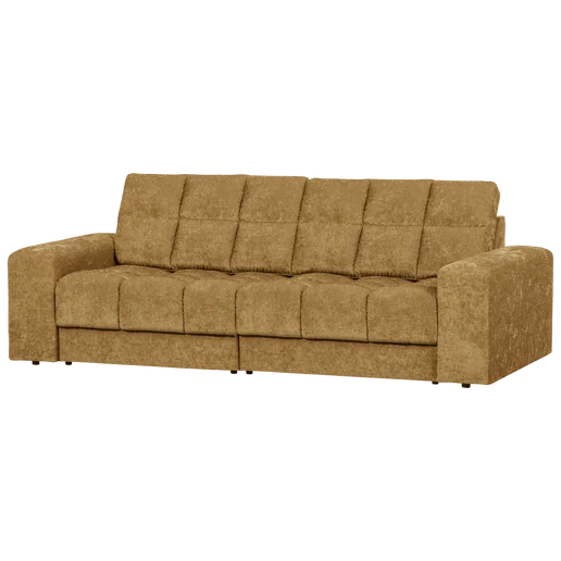 Bank Orteon polyester goud 2-zits