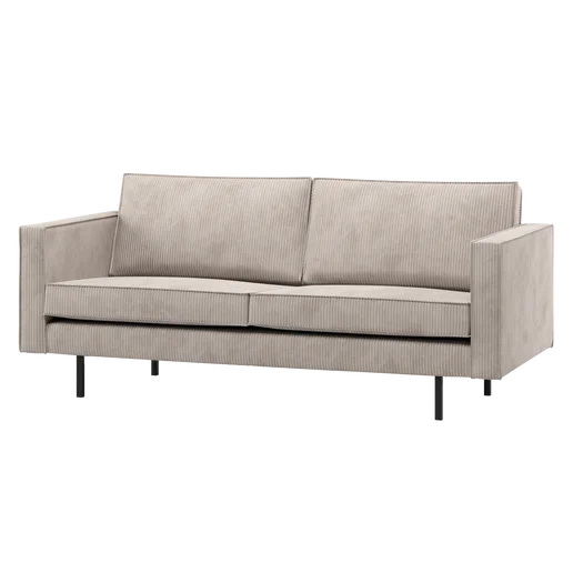 Bank Fioris beige 5-zits 190 cm