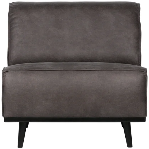 Bank Fioloan polyester antraciet 1-zits