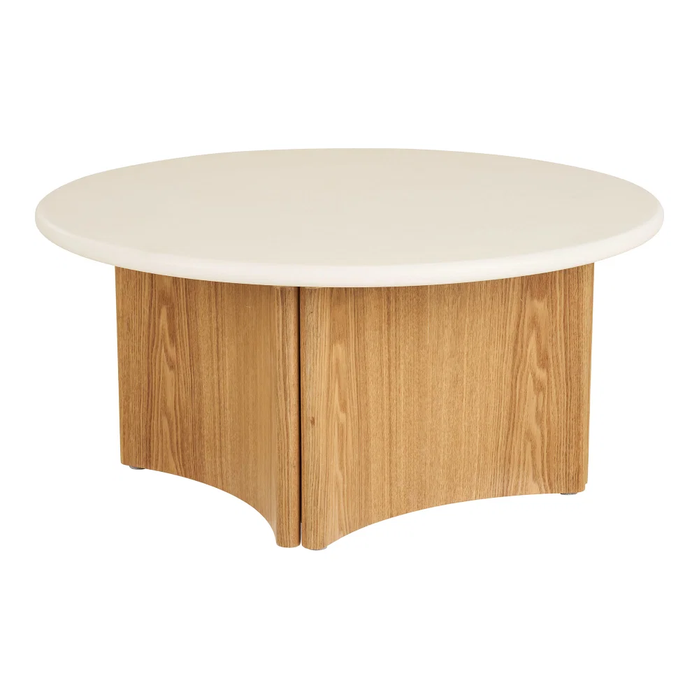 Salontafel Korto MDF wit