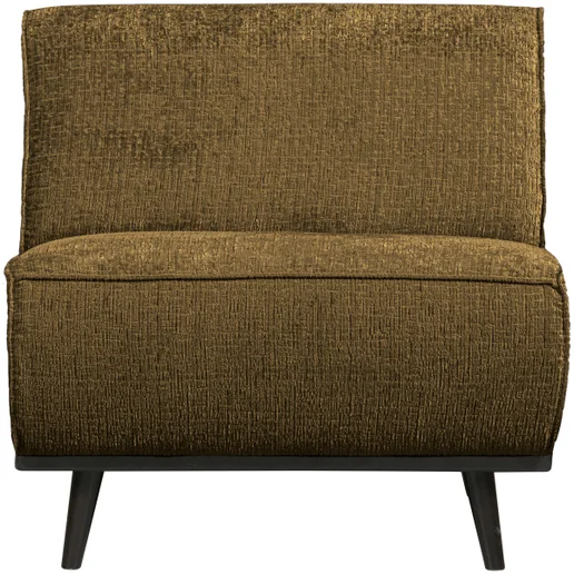 Bank Zelten polyester goud 1-zits