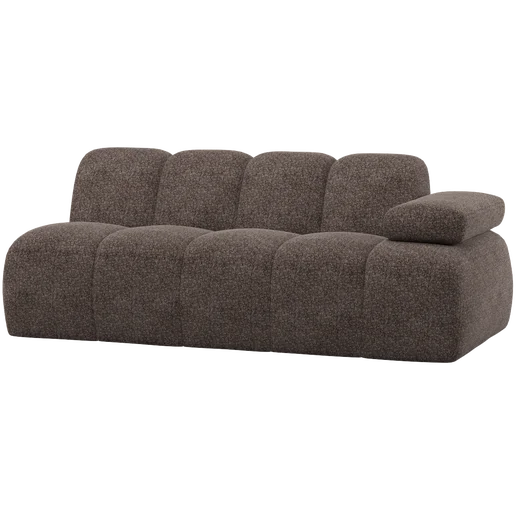 Bank Calloa chenille 2-zits rechts