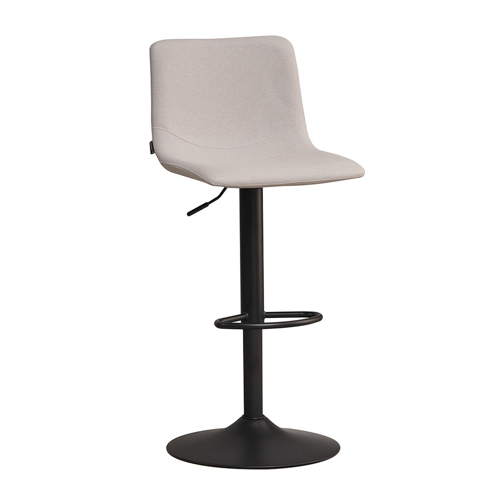 Barkruk Korvo gerecycled polyester grijs