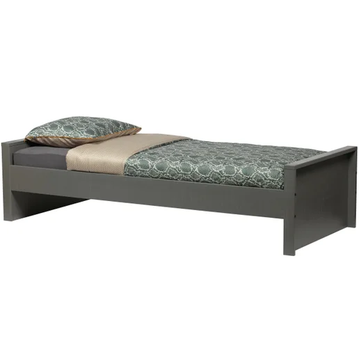 Bed Olan grijs