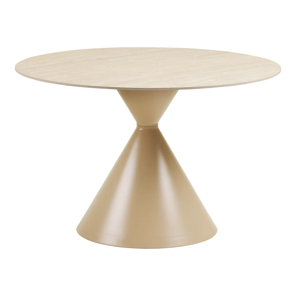 Eettafel Lorio staal zand