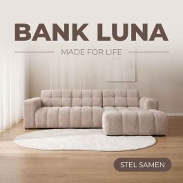 Bank Palen kunststof zwart