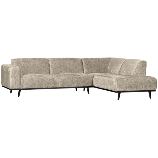 Hoekbank Valio beige rechts 274 cm