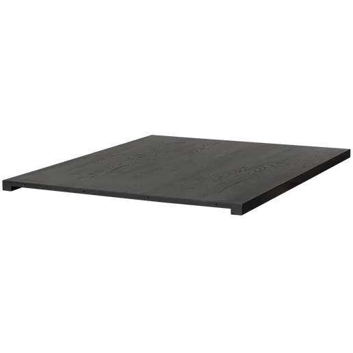 Tafel Helro zwart 150 × 5 cm hoog
