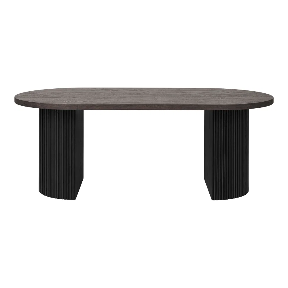 Salontafel Vinon MDF donkerbruin 120 cm
