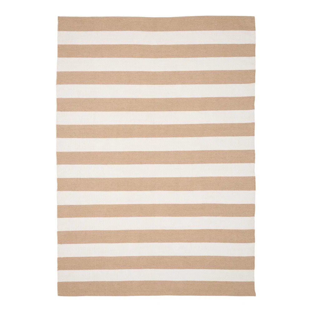 Vloerkleed Brao recycled pet beige 200 cm