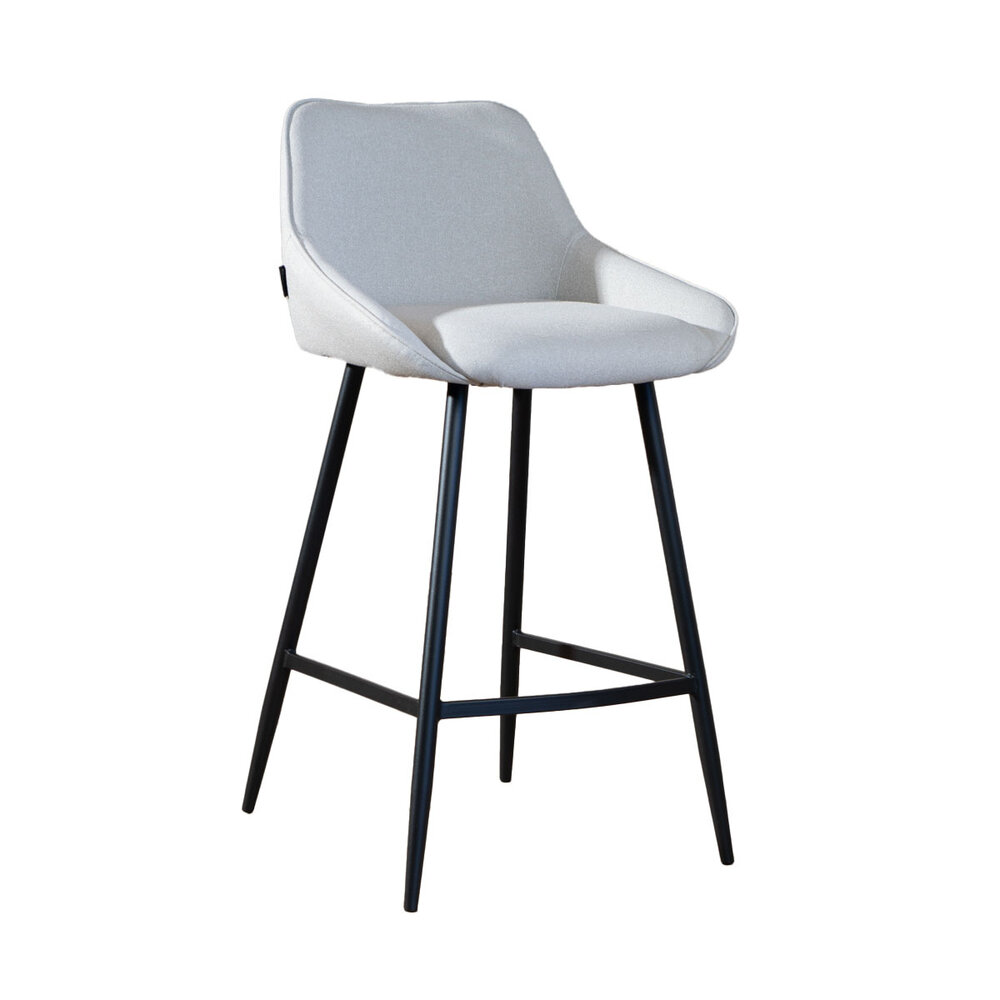 Barkruk Palio gerecycled polyester grijs 68 cm