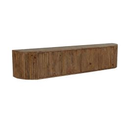 Tv-meubel Maron mangohout naturel smooth 220 × 35 cm hoog