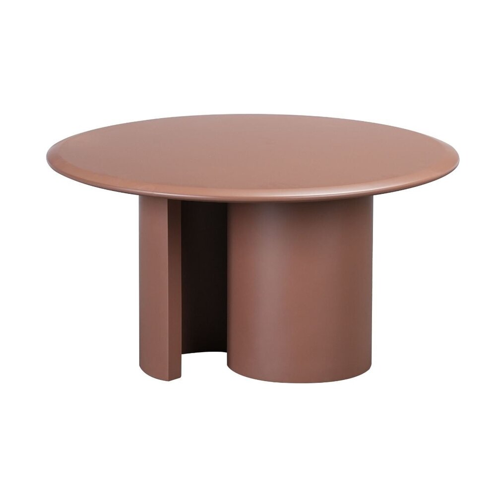 Salontafel Cora MDF mocha mousse rond Ø80 cm