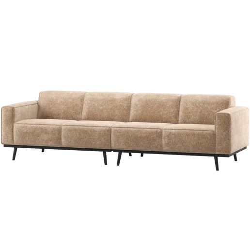 Bank Linsie roze 4-zits 280 cm