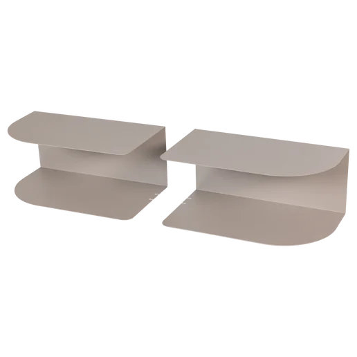 Nachtkastje Ralen beige links rechts set van
