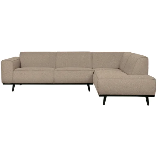 Hoekbank Melna polyester rechts 274 × 77 cm hoog