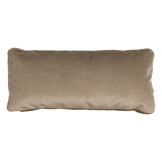 Kussen Brao velours taupe