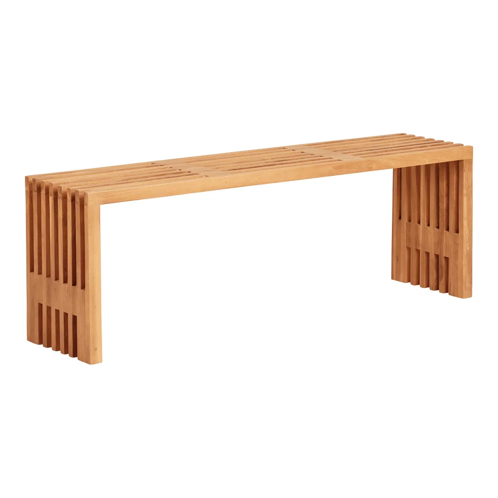 Bankje Zelan teak naturel 140 cm