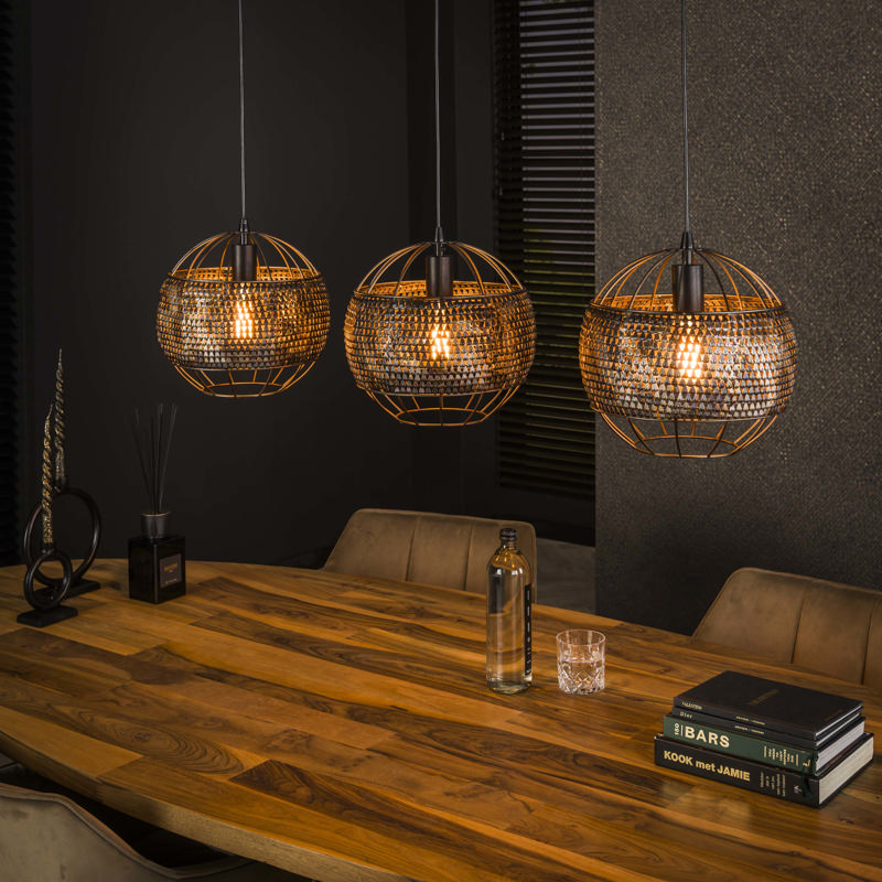Hanglamp Fenio 3-lichts