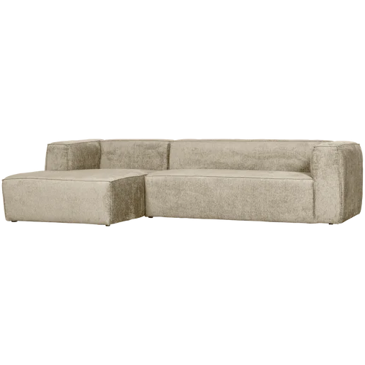 Hoekbank Vinio beige links 305 cm
