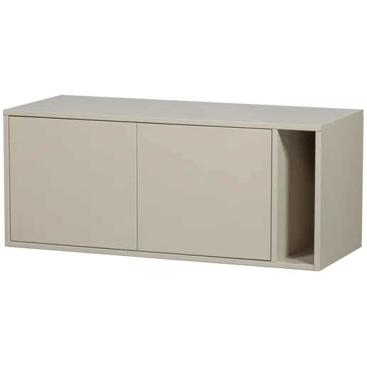Tv-meubel Galvo grijs 108 cm