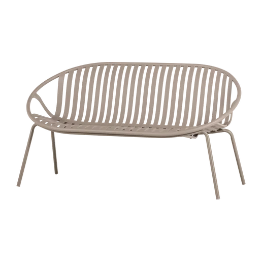 Tuinbank Korvo polypropeen beige 2-zits