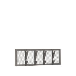 Kapstok Rale metaal burned staal 70 × 22 cm hoog