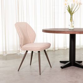 Eetkamerstoel Vinon royal bouclé naturel