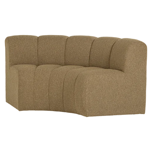 Bank Salla geel 152 × 83 cm hoog