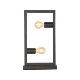 Tafellamp Ile metaal zwart 20 × 45 cm hoog