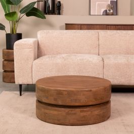 Salontafel Rosia mangohout naturel smooth