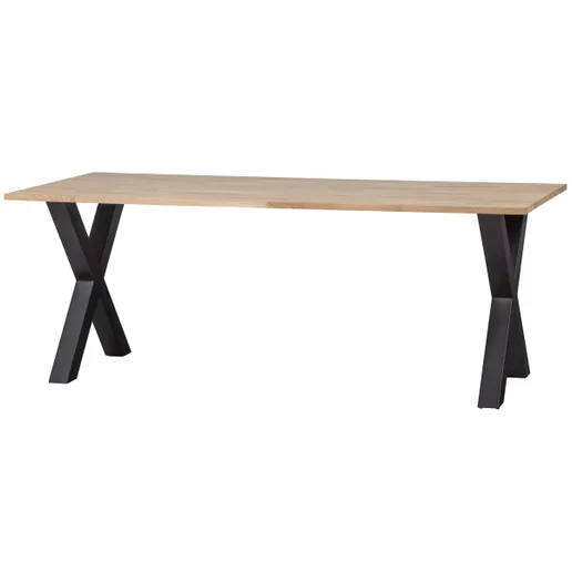 Tafel Fio eiken diverse 200 × 75 cm hoog