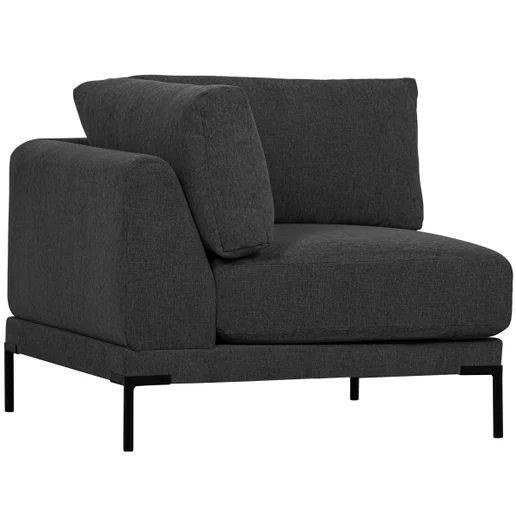 Bank Vinloa polyester grijs 100 × 89 cm hoog